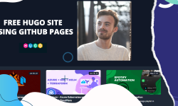 Featured image of post Hugo GitPage - Creating a free website